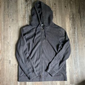 Men’s Prana Cardiff Full-Zip Hoody - Dark Gray - Large